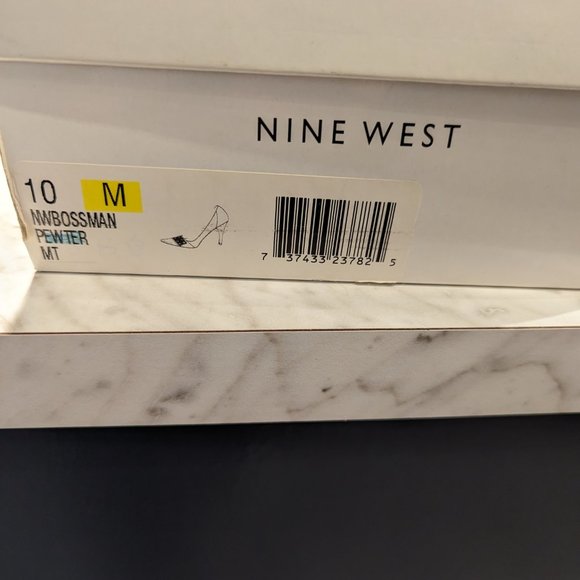 Nine West Stiletto High heels Grey Size 10 - Picture 9 of 10